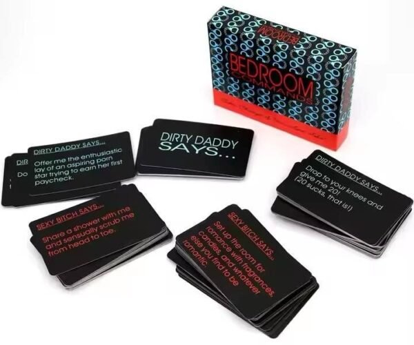 BEDROOM COMMANDS cards