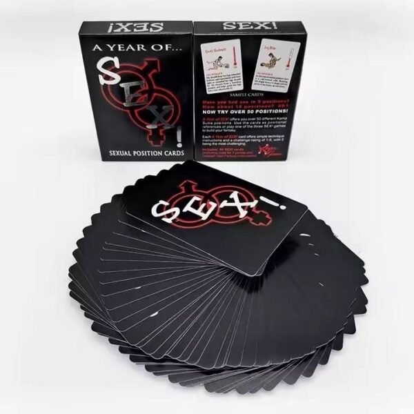 A YEAR OF SEX cards