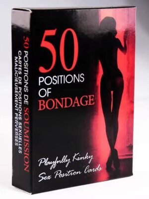 50 POSITIONS OF BONDAGE cards