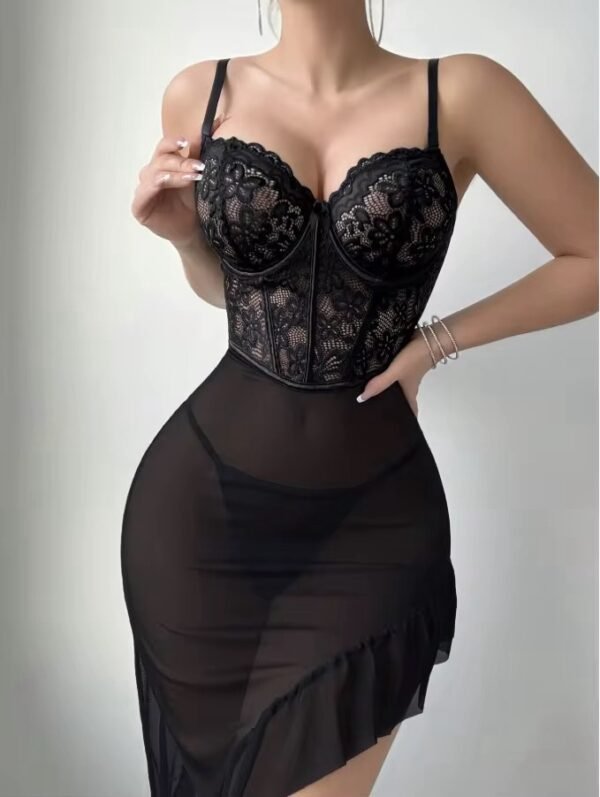 SIREN THIGH CUT DRESS
