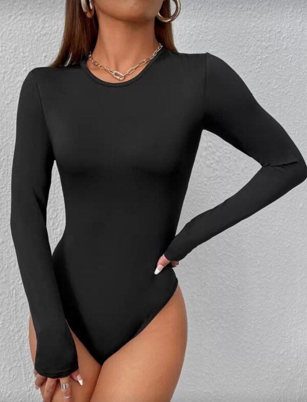 SLEEK CREW NECK BODYSUIT